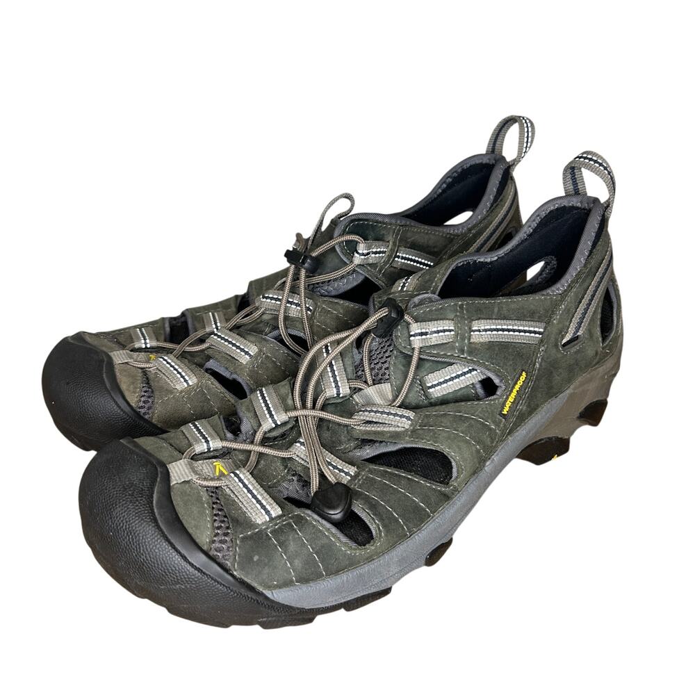 Keen Arroyo Sandals Men's Size 13 Green Waterproof Hiking Activewear Outdoors